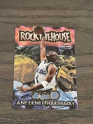 Aros de la NBA Rock The House Anfernee Hardaway #1RTH 1997-98 Orlando Magic Foto 1 de 2
