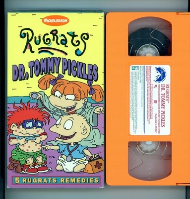 Rugrats, VHS, Pre Owned, Dr. Tommy Pickles, Nickelodeon, 1998, TV Series - Image 1 of 2