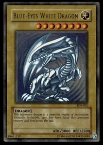 Yu-Gi-Oh! Blue Eyes White Dragon #SDK-001 Heavy Play - Picture 1 of 2