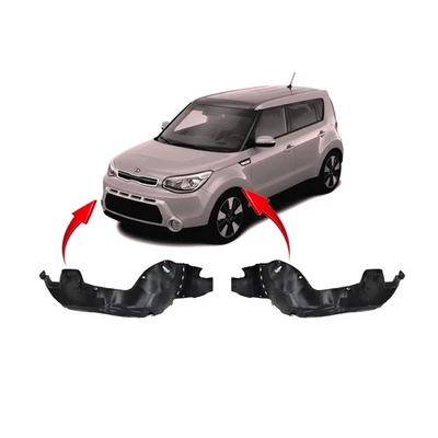 Juego de 2 forros de guardabarros para Kia Soul 2015-2016 KI1248140 KI1249140 86811B2100 Foto 1 de 4