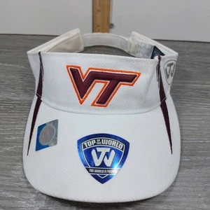 Visera ajustable Virginia Tech Hokies Nike Dri-Fit - blanca - Imagen 1 de 9