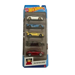 NIB Hot Wheels HW Motor Show 5 Pack 2024 New - Picture 1 of 4