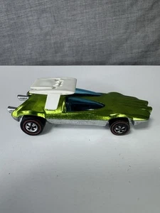 Hot Wheels Redline 1969 “Swingin’ Wing” – Rare Lime Green & Blue Tint Combo - Picture 1 of 8