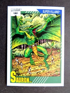 1991 IMPEL *MARVEL UNIVERSE II* CARD #71 SAURON NM - Picture 1 of 2
