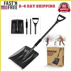 Snow Shovel for Snow Removal, Lightweight Portable Adjustable Large Capacity Sho - Picture 1 of 7