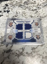2019-20 Artifacts Tundra Teammates Quads Marner Nylander Marleau Tavares /99
