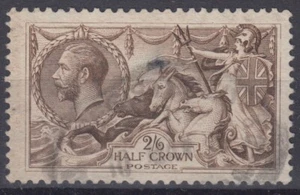 GRANDE BRETAGNE : GEORGES V 2/6 BRUN N° 153 OBLITERATION LEGERE - COTE 60 € - Foto 1 di 2