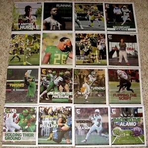 OREGON DUCKS FOOTBALL 2015 SEASON 16 GAMEDAY PROGRAMS AMADI * DEFOREST BUCKNER - Picture 1 of 9