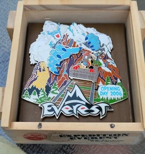 Disney Expedition Everest Yeti Opening Day Jumbo Slider Pin LE 750 - Picture 1 of 12