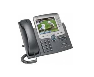 Cisco Touchscreen Unified IP Telephone 7975G POE Ethernet, 8 lines LCD CP-7975G - Picture 1 of 6