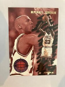 1993-94 Fleer Sharpshooter Michael Jordan Rare Insert #3 Chicago Bulls