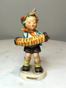 Hummel Goebel W Germany Figurine "Accordion Boy" #185 TMK-3, 5-1/4" - Picture 1 of 9