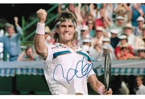Autógrafo fotográfico firmado por Pat Cash de 8x12 pulgadas - Imagen 1 de 1