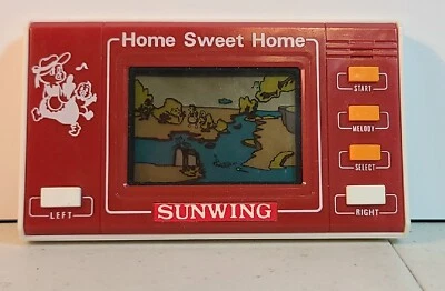 Sunwing Винтажная Игра HOME SWEET HOME Портативный Протестирован рабочий звук отличный. - Изображение 1 из 4