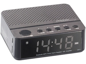 Radio-réveil avec bluetooth et lecteur MP3 - Auvisio