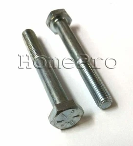 HECHO EN EE. UU. 1/4-28 X 2 GRADO 8 ROSCA FINA ZINC HEXAGONAL TORNILLOS DE TAPA (50) - Imagen 1 de 1