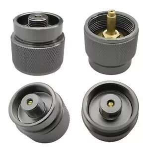 1LB Adapter Camping Propane Small Gas Tank Adapter Input Lindal Output Stove v - Picture 1 of 13
