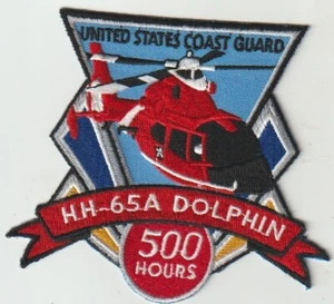 Helicóptero de delfines de la Guardia Costera parche de 500 horas enviado desde Australia - Imagen 1 de 1