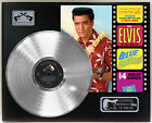 Elvis Presley - Blue Hawaii Silver LP Record Display