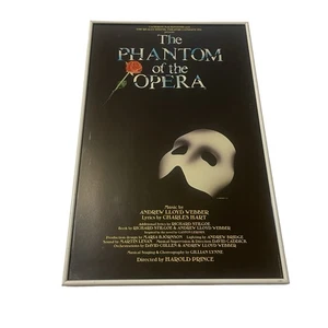 Póster enmarcado Phantom of the Opera 1986 McIntosh & Really Useful Theatre Co. foto - Imagen 1 de 9