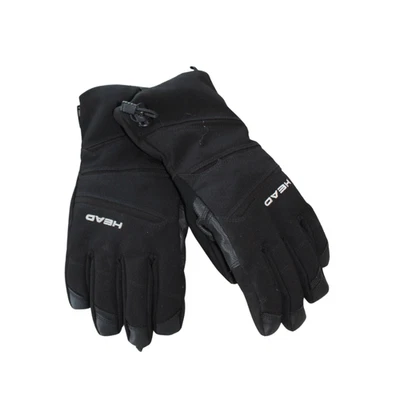Head  Mens Small Black Insulated Warm Five Finger Winter Glove - Image 1 of 3