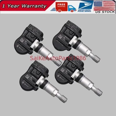 4X For HONDA 2013-2020 ACURA RDX MDX RLX 315MHz 42753-TX4-A51 TIRE SENSOR TPMS - Image 1 of 4