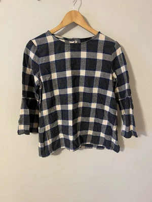 HATCH Collection Maternity Madeline Flannel Bell Sleeve Top Women’s Size 0/XS - Image 1 of 4