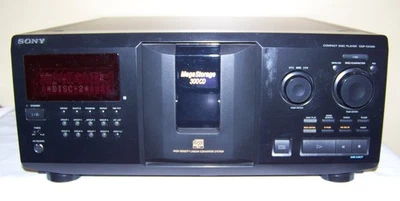 Sony 300 Disc CD Mega Changer Player CDP-CX355 with RM-DX300 Remote, TESTED - Image 1 of 4