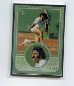 2020 Topps Transcendent Tennis ION TIRIAC #21 SILVER FRAMED #14/50 - Picture 1 of 2