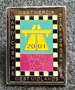 INSIGNIA PIN GRUPO POLICÍA AUTOPISTA CENTRAL 2001 (ver descripción) - Imagen 1 de 3