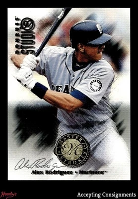 1997 Studio Master Strokes No8 Алекс Родригес 0635/2000 Mariners - Изображение 1 из 2