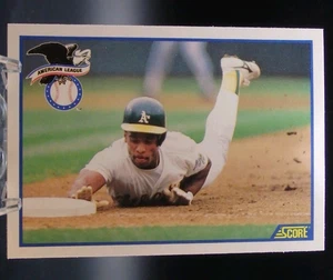 1990 Score 1989 Highlights #698 Rickey Henderson MINT - Picture 1 of 2