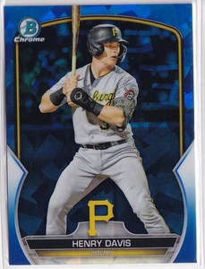 2023 Bowman Chrome Sapphire Prospects #BCP14 Henry Davis - Picture 1 of 1