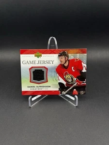 2007-08 Upper Deck Game Jersey Series 1 Daniel Alfredsson #J-DA Ottawa Senators - Picture 1 of 2
