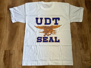 Vintage Navy Seals UDT Military t shirt Size L - Picture 1 of 8