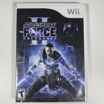 Star Wars The Force Unleashed II Wii Video Game Multiplayer CIB - Image 1 of 2
