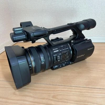 Sony HVR-Z5J Camcorder HDV MiniDV High Definition Camera HVR MRC1Used  - Image 1 of 4