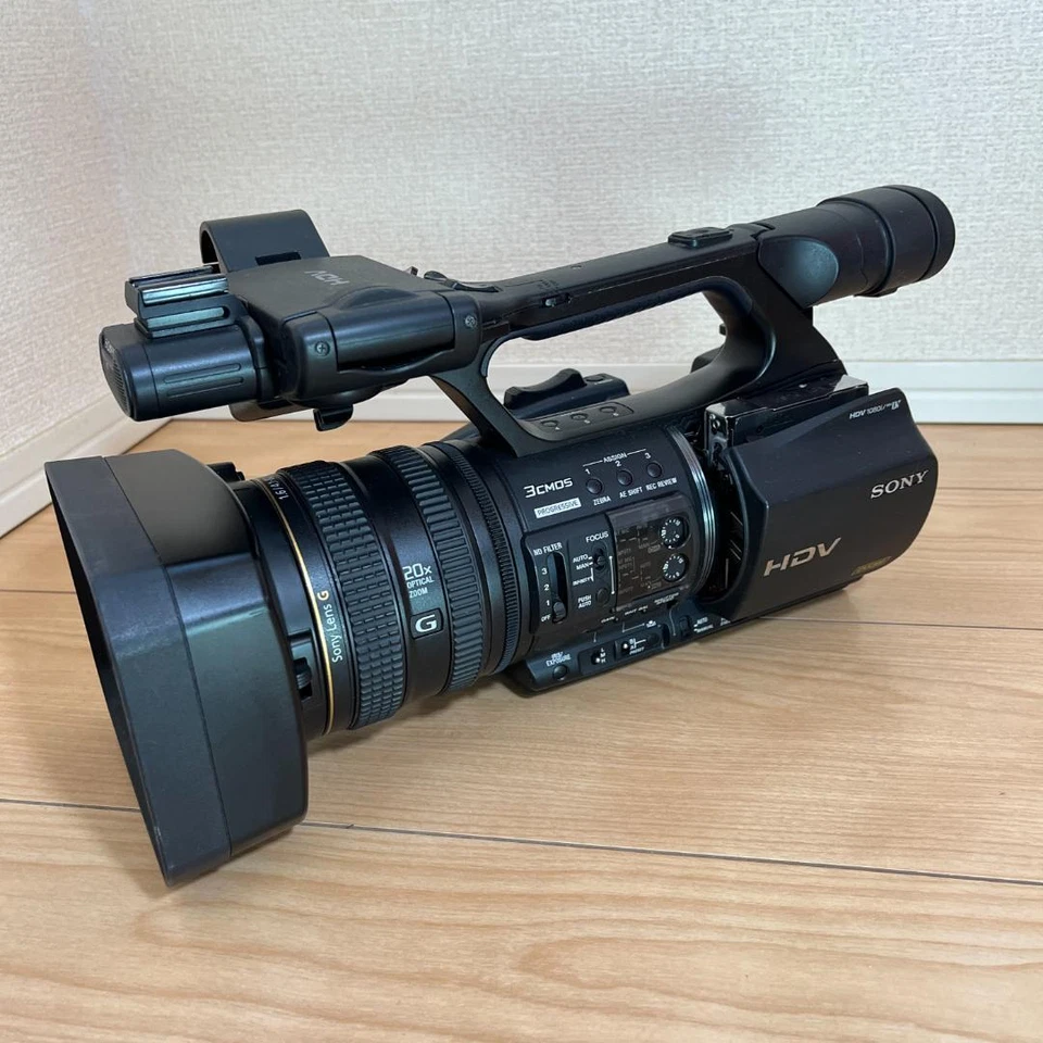 Sony HVR-Z5J Camcorder HDV MiniDV High Definition Camera HVR MRC1Used  - Image 1 of 4