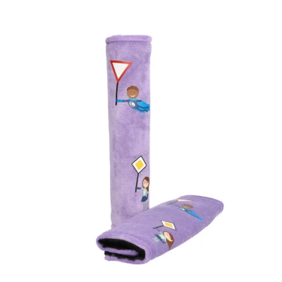 cartrend KIDS Gurtpolster-Set lila - Bild 1 von 4