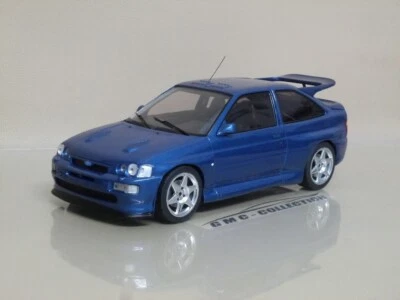 FORD ESCORT RS COSWORTH 1996 BLU BLUE MET. IXO-MODELS 1/18 (NO NOREV MiNiCHAMPS) - Immagine 1 di 4