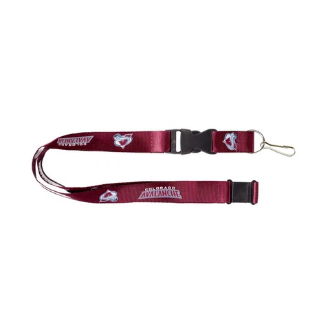 Colorado Avalanche Premium Lanyard [NEW] NHL Key Chain Ring Id Holder Aminco Cover