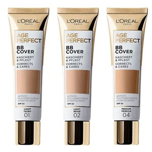 Base L'Oreal Age Perfect BB Cover 04 Mediana 05 Arena - Imagen 1 de 9