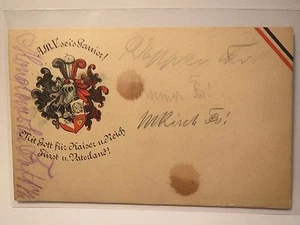 AMV Köthen - 1912 - Escudo de armas / Tarjeta Studentika - Imagen 1 de 1