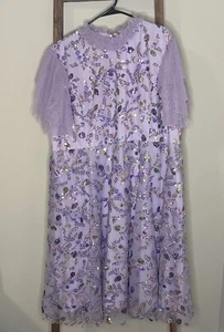 JessaKae Lavendel Regale Kleid Pailletten 3XL - Bild 1 von 10