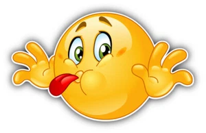 Smile Tease Car Bumper Sticker Decal ''SIZES'' - Picture 1 of 1