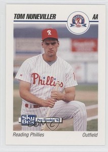 1992 SkyBox Pre-Rookie Reading Phillies Tom Nuneviller #537
