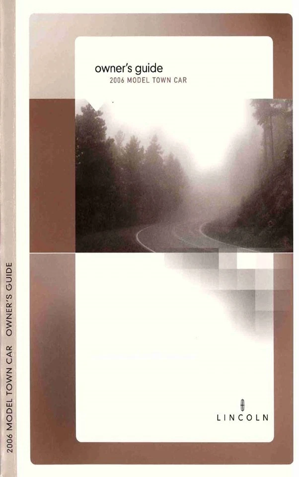 2006 Lincoln Town Car Owners Manual User Guide