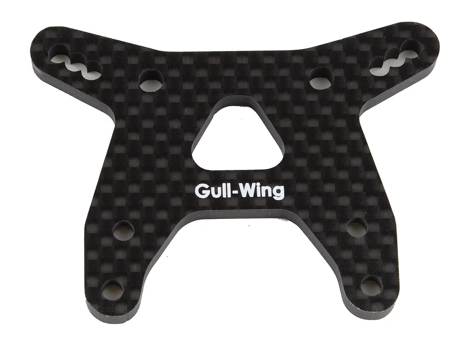 Team Associated B6.3 B6.4 Front Shock Tower Carbon Fiber Gullwing ASC91880 91880 - Image 1 of 1