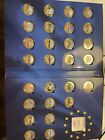 HAUPTSTÄDTE DER EU - Sammlung mit 27 Medaillen in Farbe vergoldet, PP - EUROPA