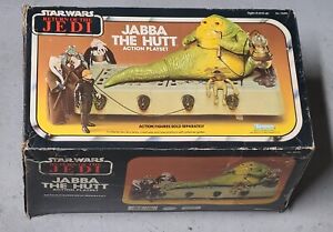 Jabba The Hutt Action Playset BOX ONLY Star Wars 1983 Kenner